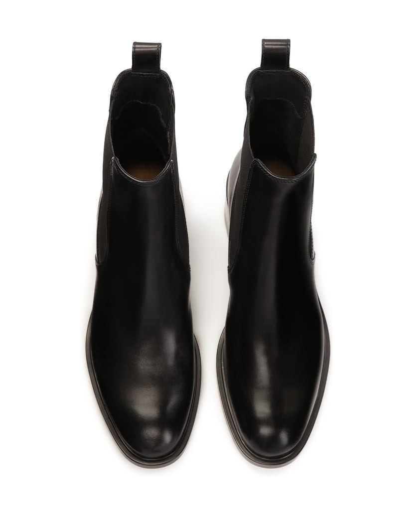 Kazar-Schwarze-Stiefel-mit-Gummieinsätzen-schwarz