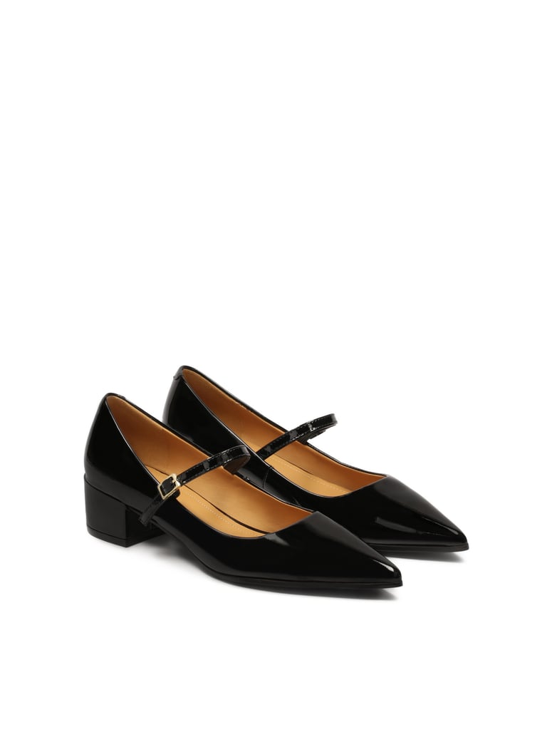 Kazar-Lackierte-Riemchenpumps-mit-niedrigem-Ab