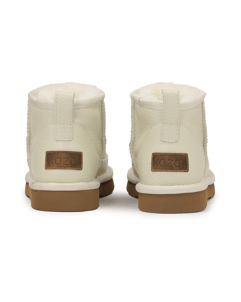 Kazar-Schneestiefel-aus-Leder-mit-Wolle-weiss