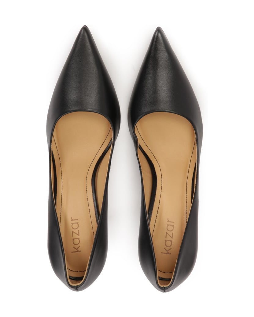 Kazar-Schwarze-Lederstilettos-schwarz