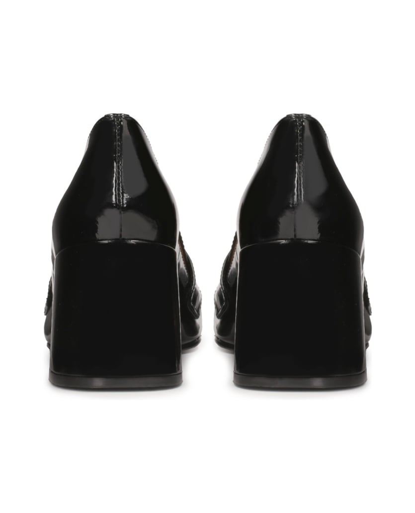 Kazar-Lacklederpumps-an-einer-Stange-schwarz