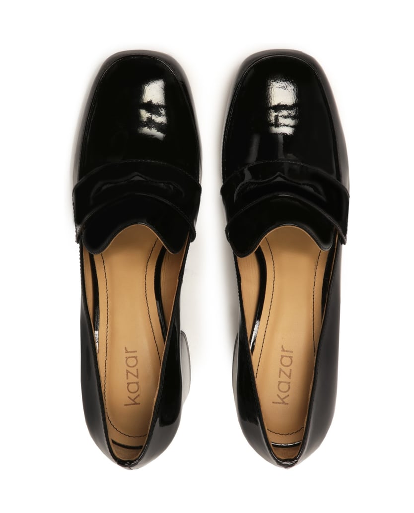 Kazar-Lacklederpumps-an-einer-Stange-schwarz