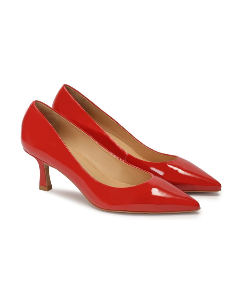 Kazar-Red-patent-leather-pumps-červená