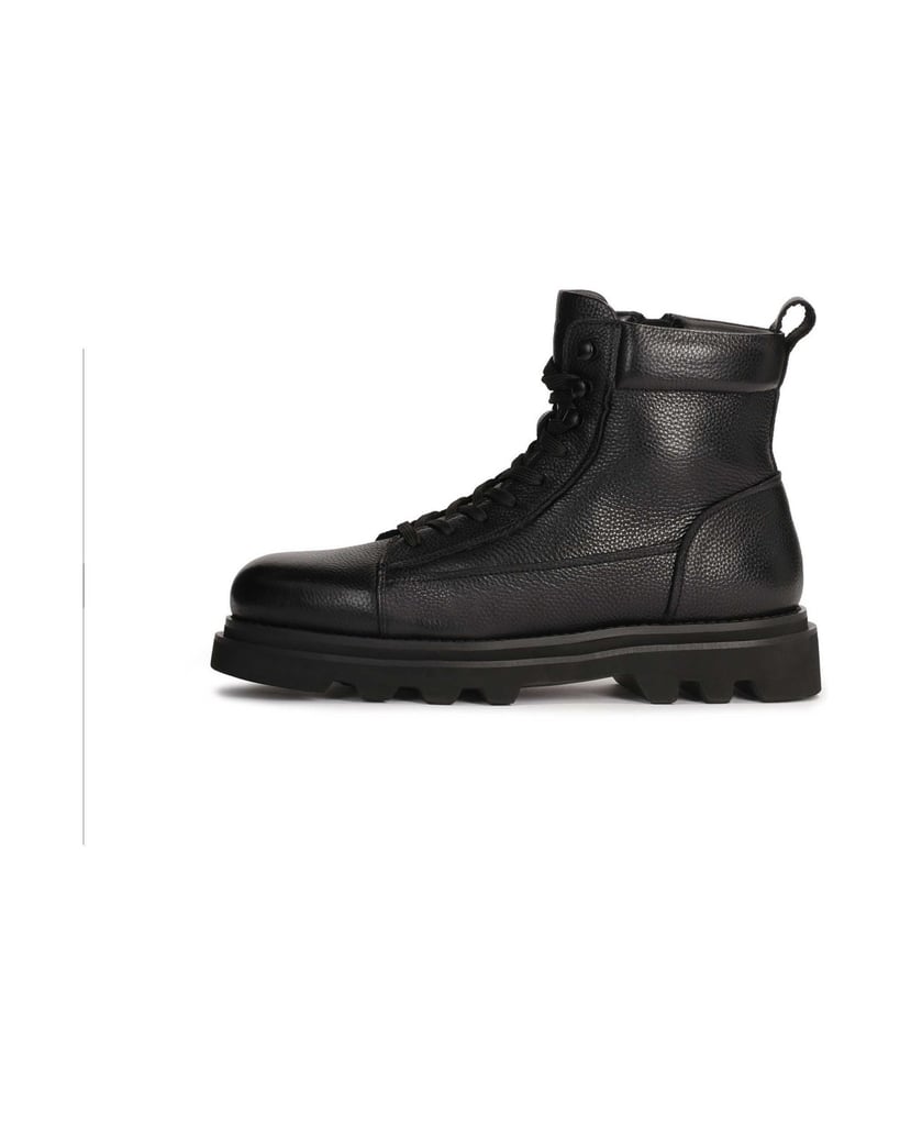 Kazar-Klassische-schwarze-isolierte-Stiefel-schwarz