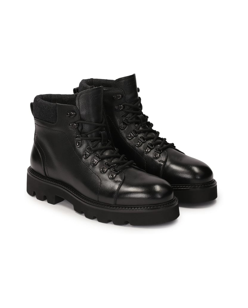 Kazar-All-purpose-black-men's-insulated-boots-černá