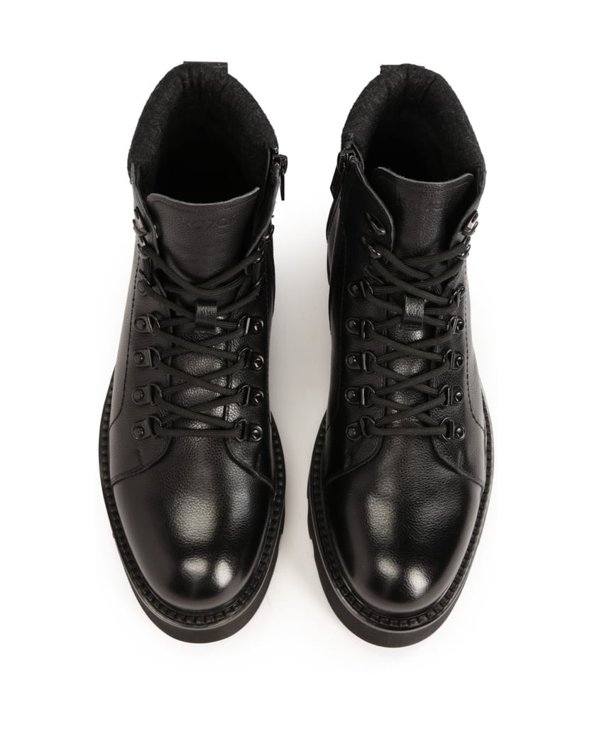 Kazar-All-purpose-black-men's-insulated-boots-černá