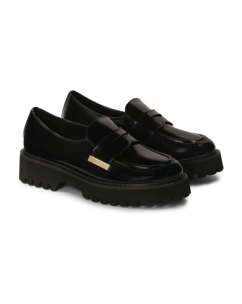 Kazar-Black-shoes-with-track-sole-černá