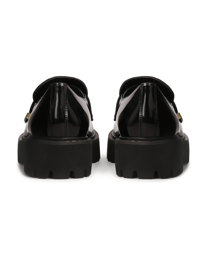 Kazar-Black-shoes-with-track-sole-černá