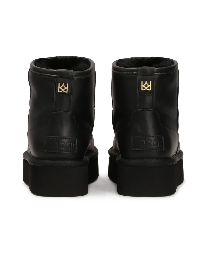 Kazar-Schneestiefel-aus-Leder-mit-Wollisolieru-schwarz