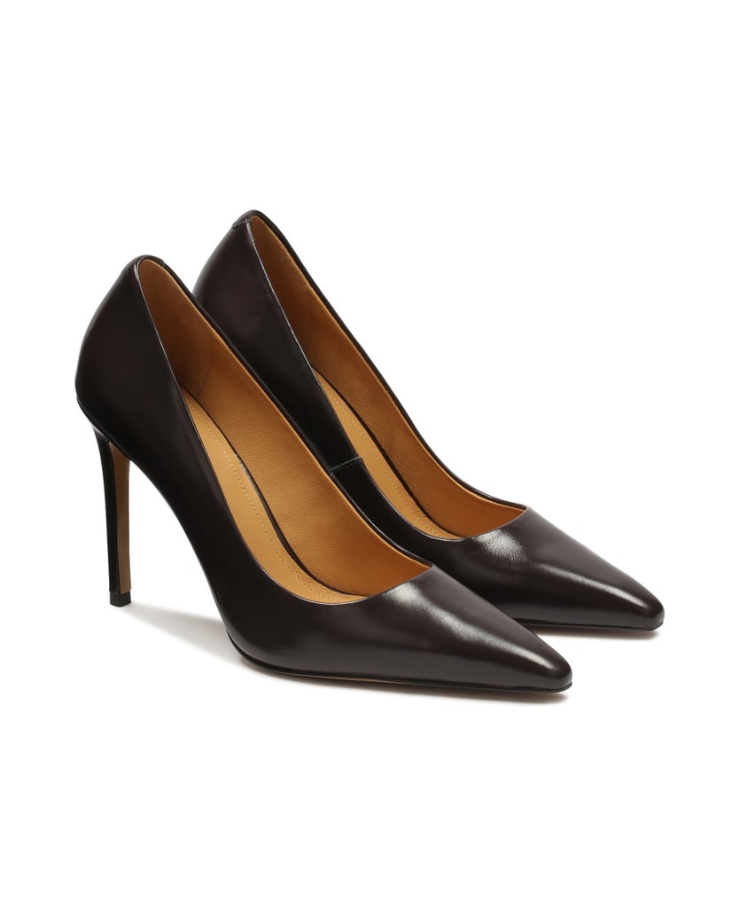 Kazar-Dark-brown-pumps-with-a-slender-heel-tmavá-hnedá