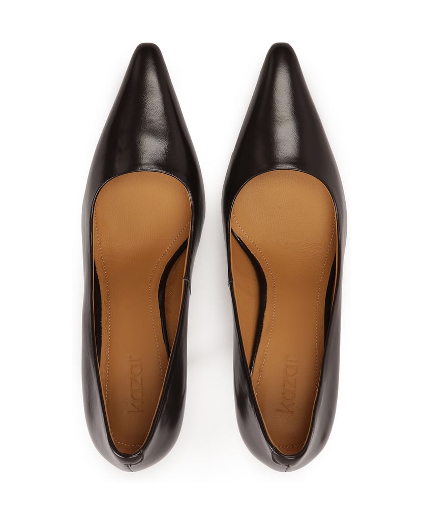 Kazar-Dark-brown-pumps-with-a-slender-heel-tmavá-hnedá