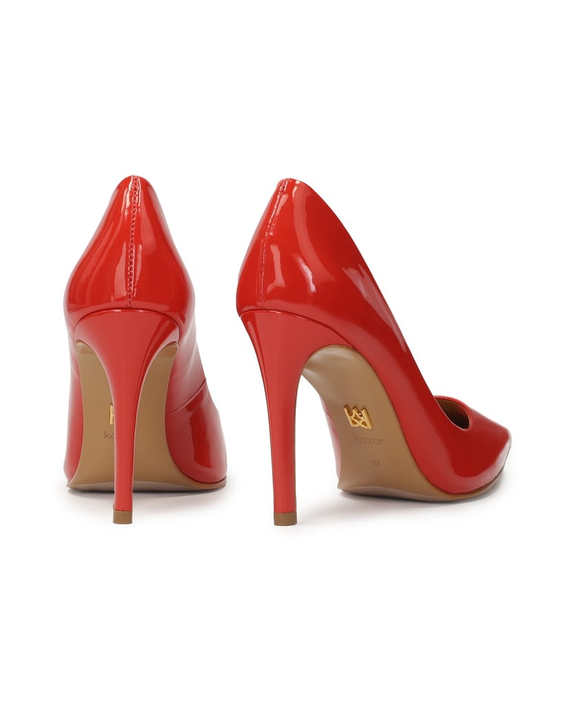 Kazar-Rote-Stiletto-Pumps-aus-Lackleder-rot
