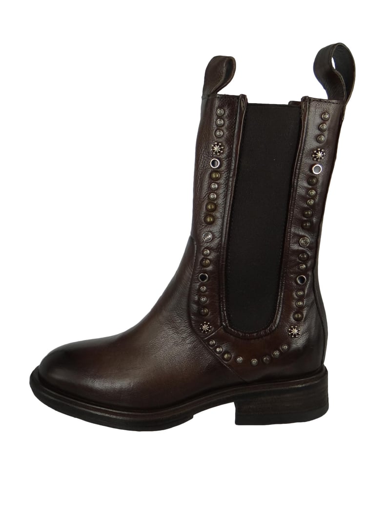 A.S.98-Stiefeletten-Flower-braun