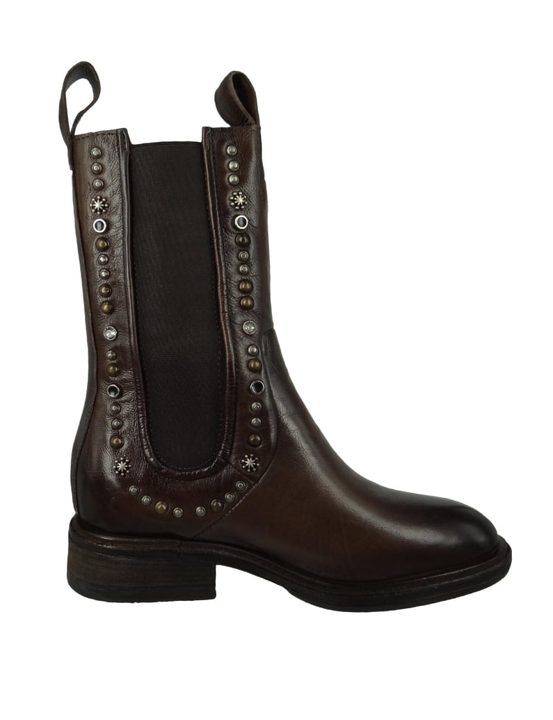 A.S.98-Stiefeletten-Flower-braun