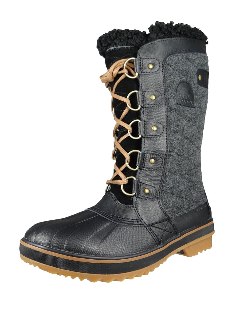 Sorel-Winterstiefel-schwarz