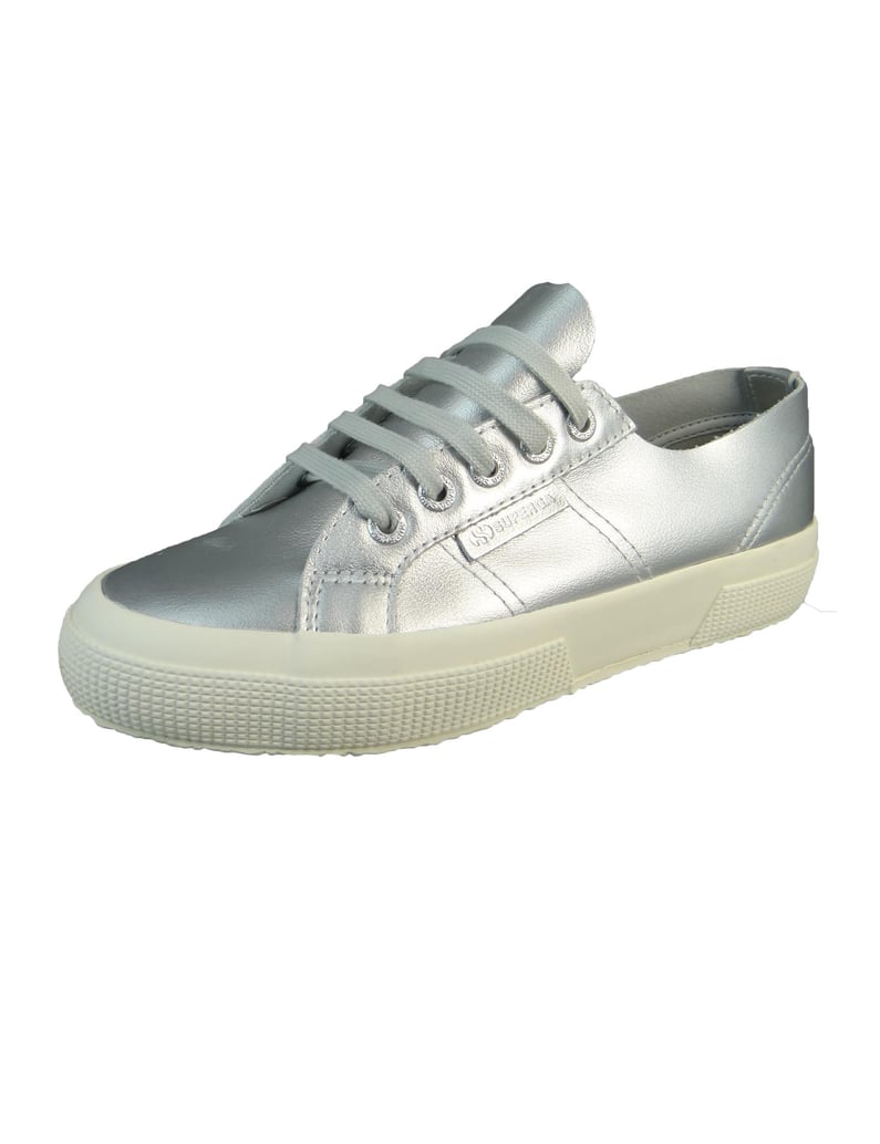 Superga-Sneaker-silber