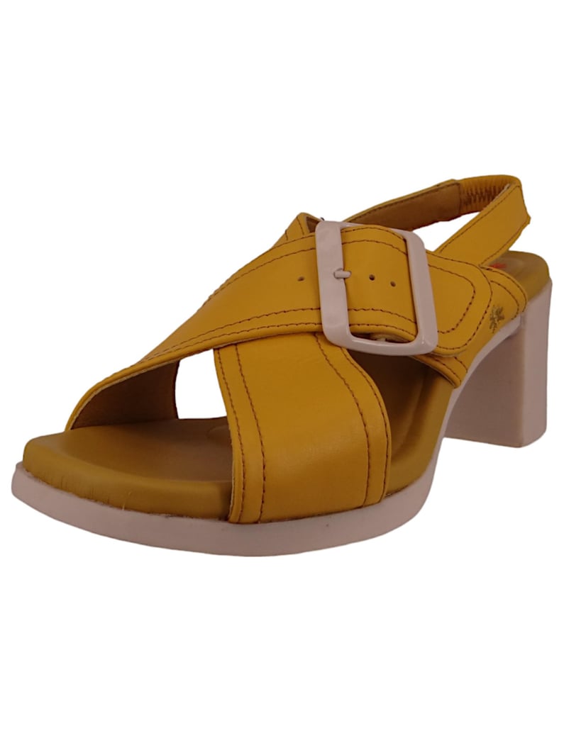 Art-Sandalen-gelb