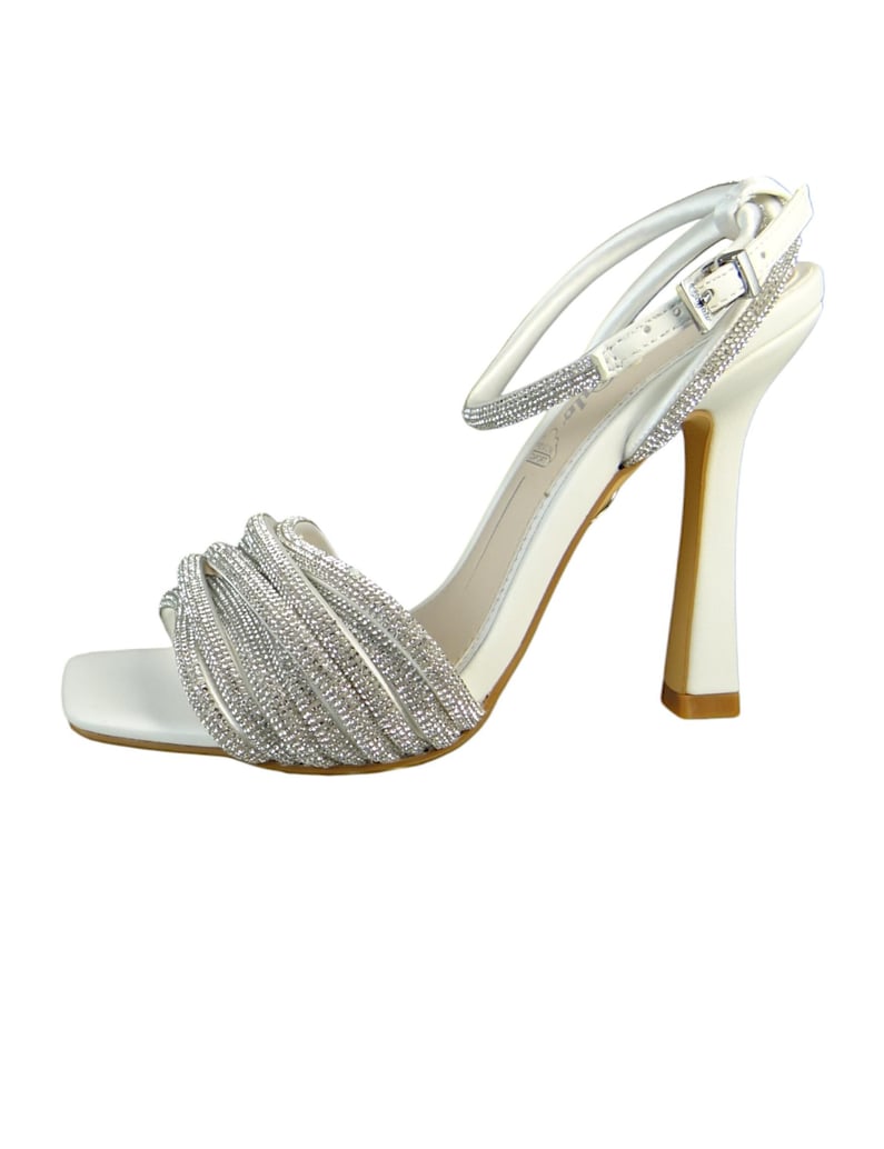 Buffalo-Sandalen-weiss