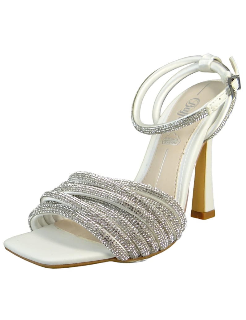 Buffalo-Sandalen-weiss