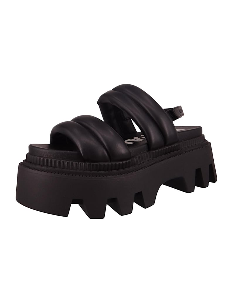 Buffalo-Sandalen-schwarz