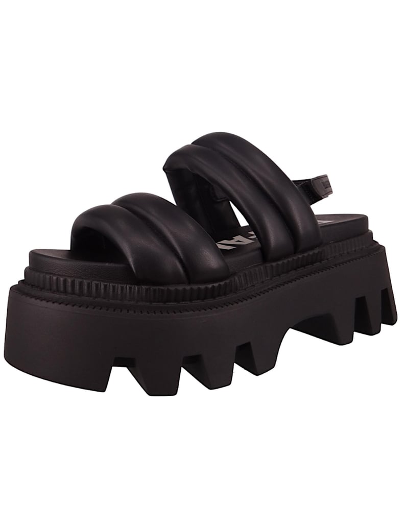 Buffalo-Sandalen-schwarz