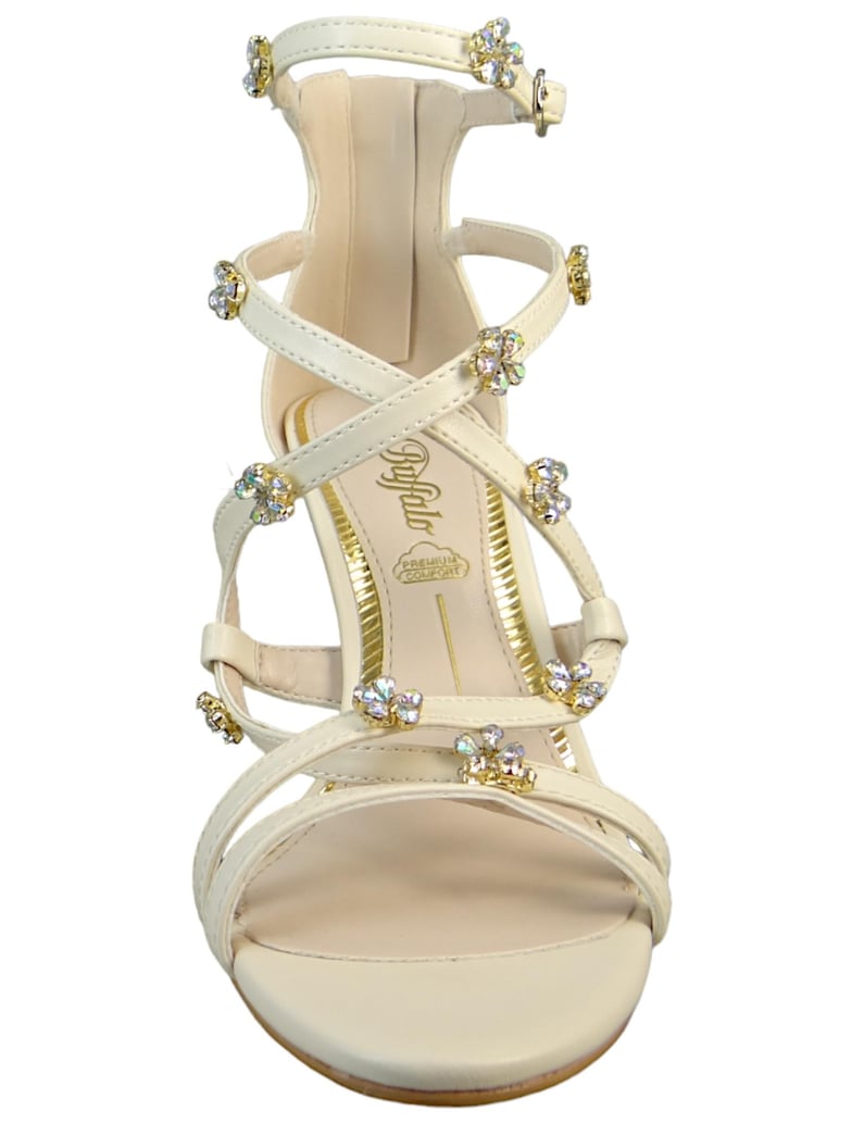 Buffalo-Sandalen-off-white