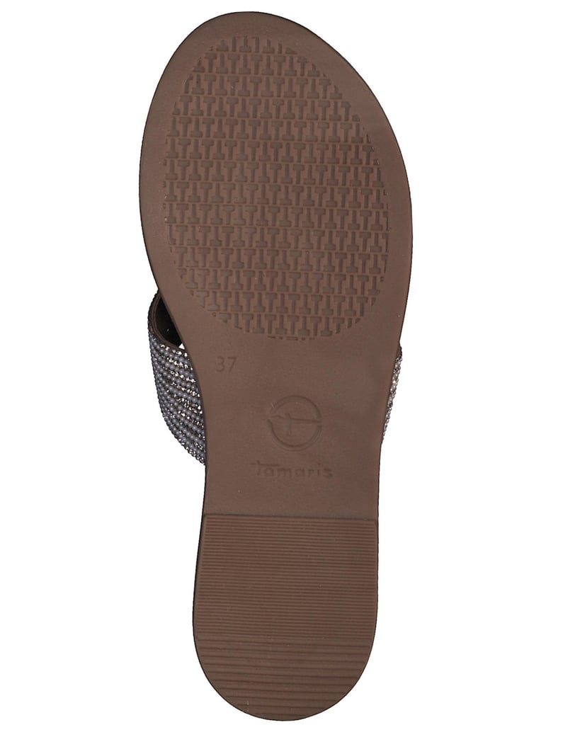 TAMARIS-Sandalen-silber