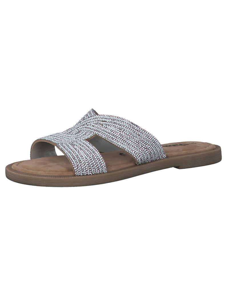 TAMARIS-Sandalen-silber