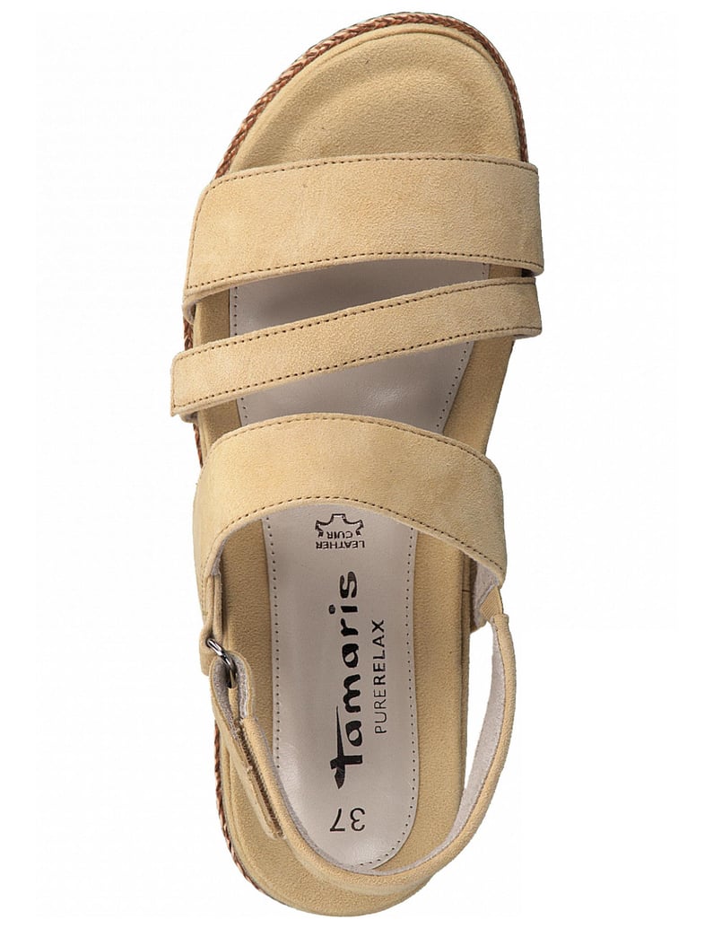 TAMARIS-Sandalen-gelb