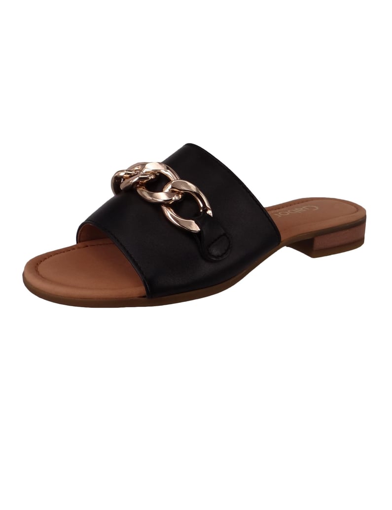 Gabor-Sandalen-schwarz