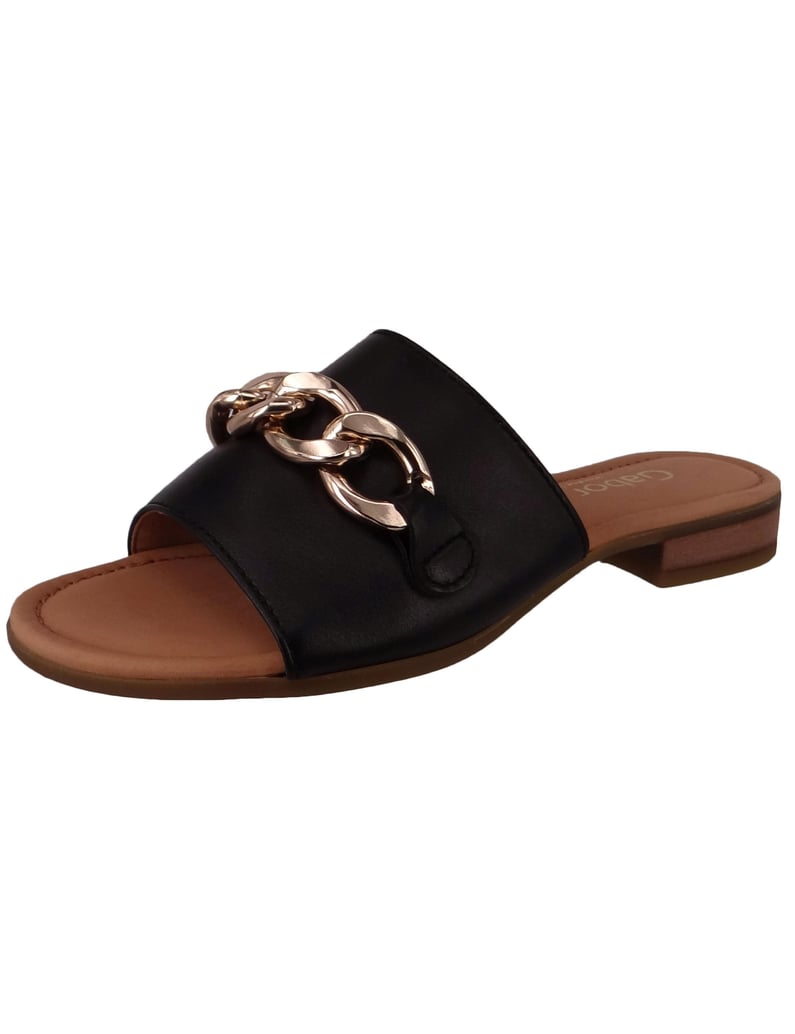 Gabor-Sandalen-schwarz