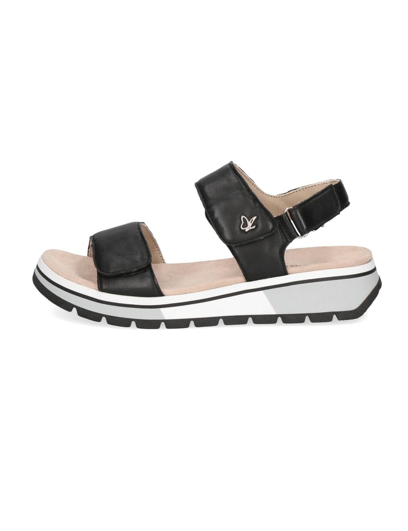 Caprice-Sandalen-schwarz