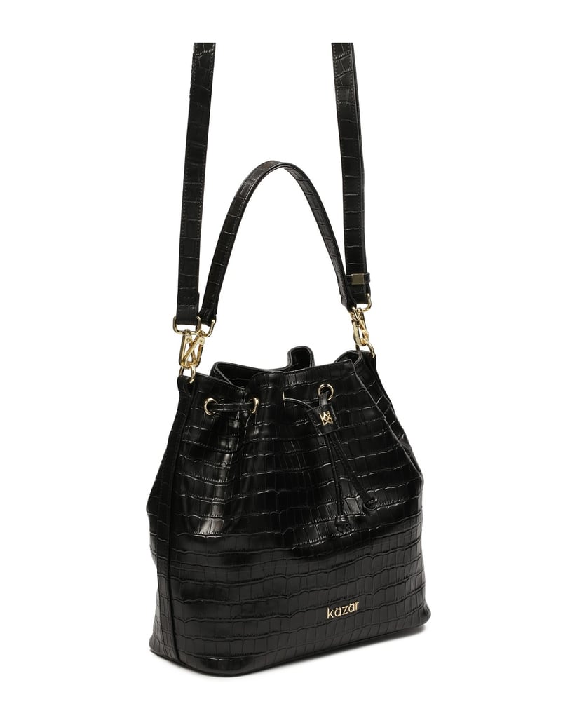 Kazar-Tasche-aus-geprägtem-Krokoleder