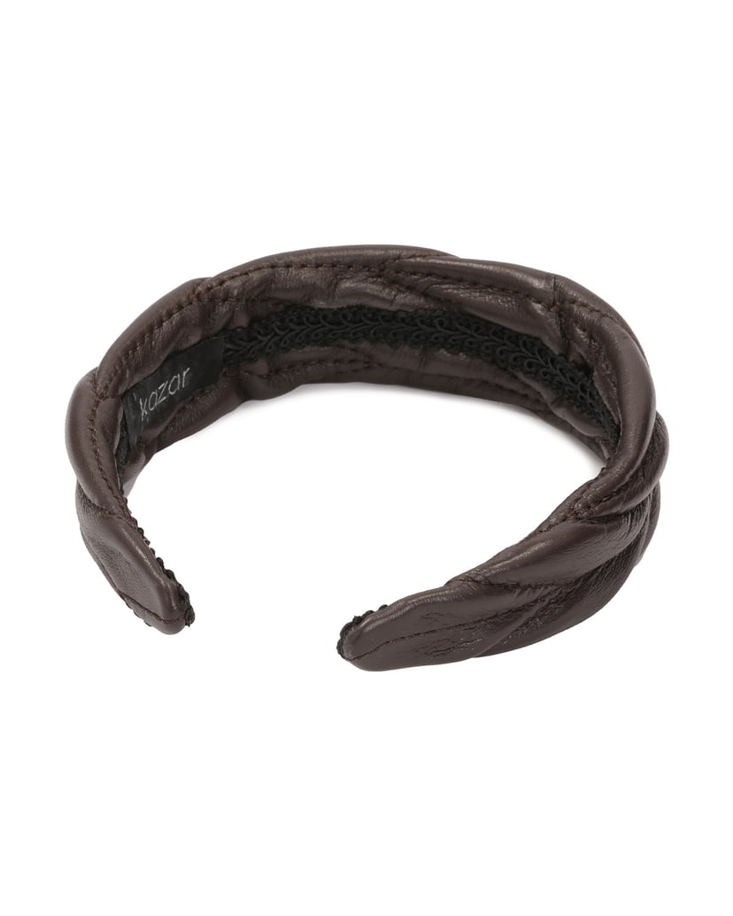 Kazar-Haarreif-mit-Steppmuster-in-Dunkelbraun-dunkelbraun