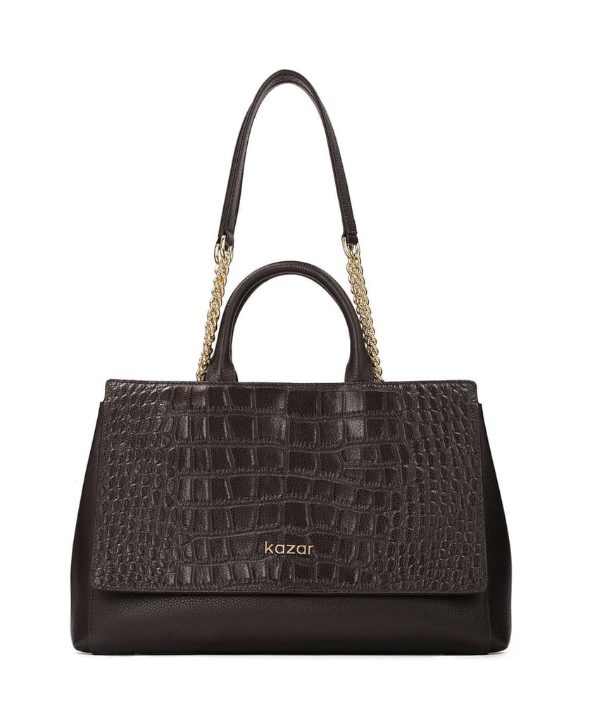 Kazar-Schicke-Handtasche-in-Form-eines-Koffers