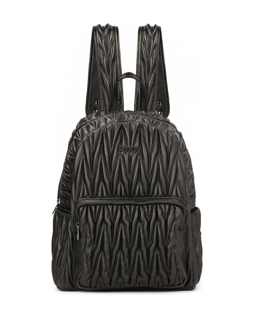 Kazar-Soft-backpack-decorated-with-quilting-černá