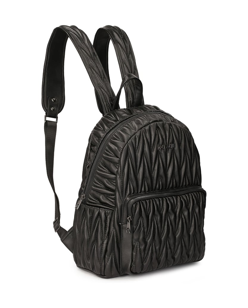Kazar-Soft-backpack-decorated-with-quilting-černá