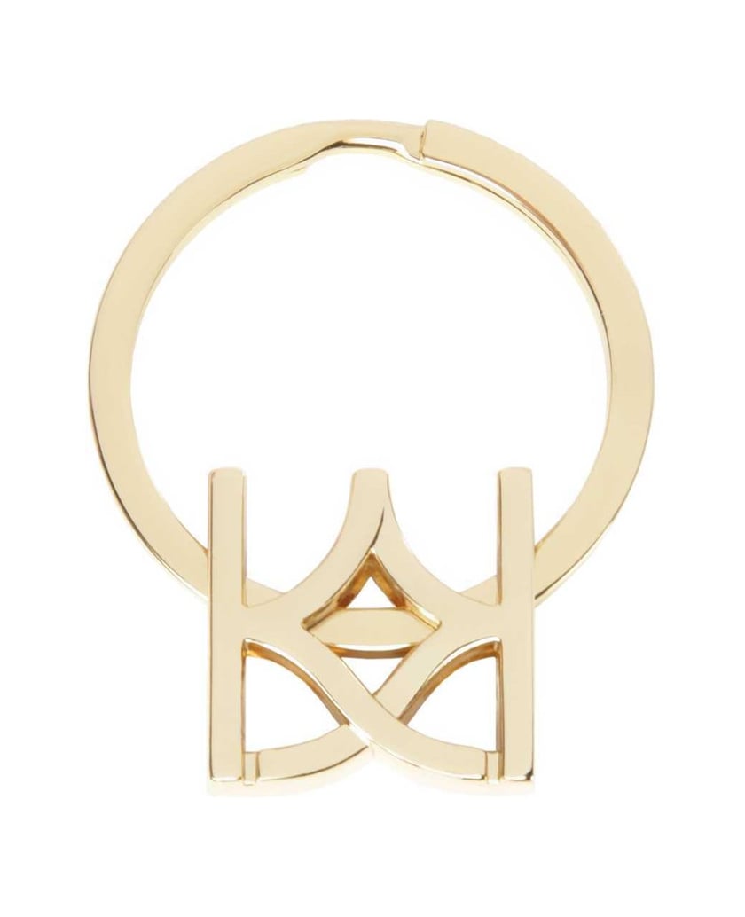 Kazar-Goldener-Schlüsselanhänger-mit-Monogramm