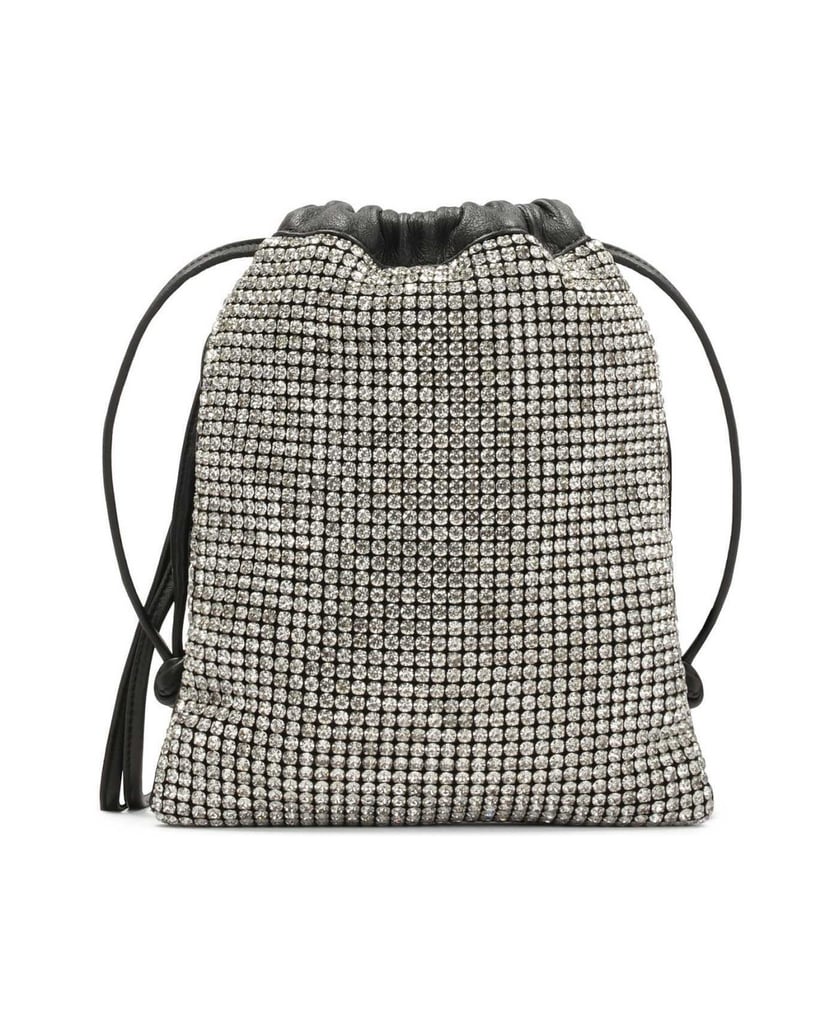 Kazar-Evening-bag-decorated-with-zircons-černá