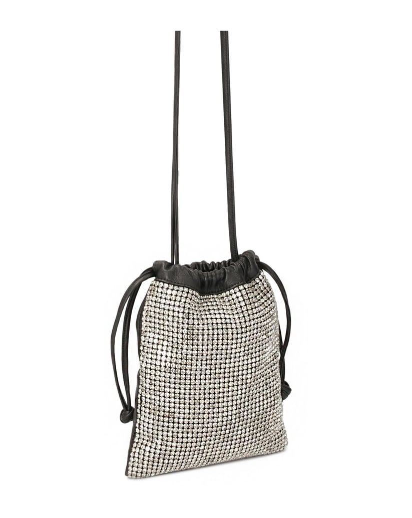 Kazar-Evening-bag-decorated-with-zircons-černá