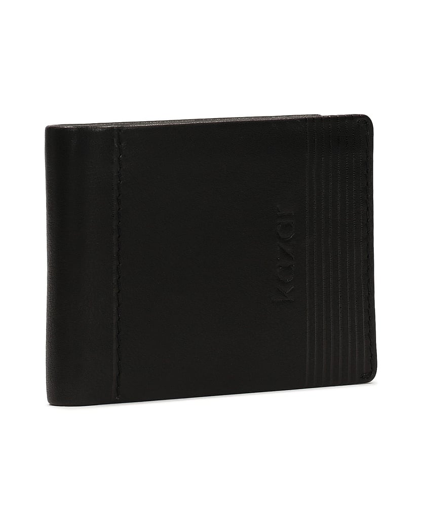 Kazar-Classic-black-leather-men's-wallet-čierna