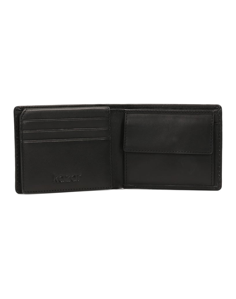 Kazar-Classic-black-leather-men's-wallet-čierna