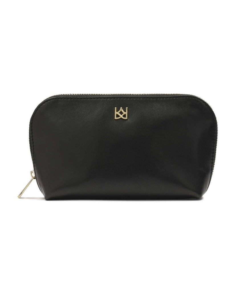 Kazar-KAZAR-Kosmetiktasche-aus-Leder-mit-Monog