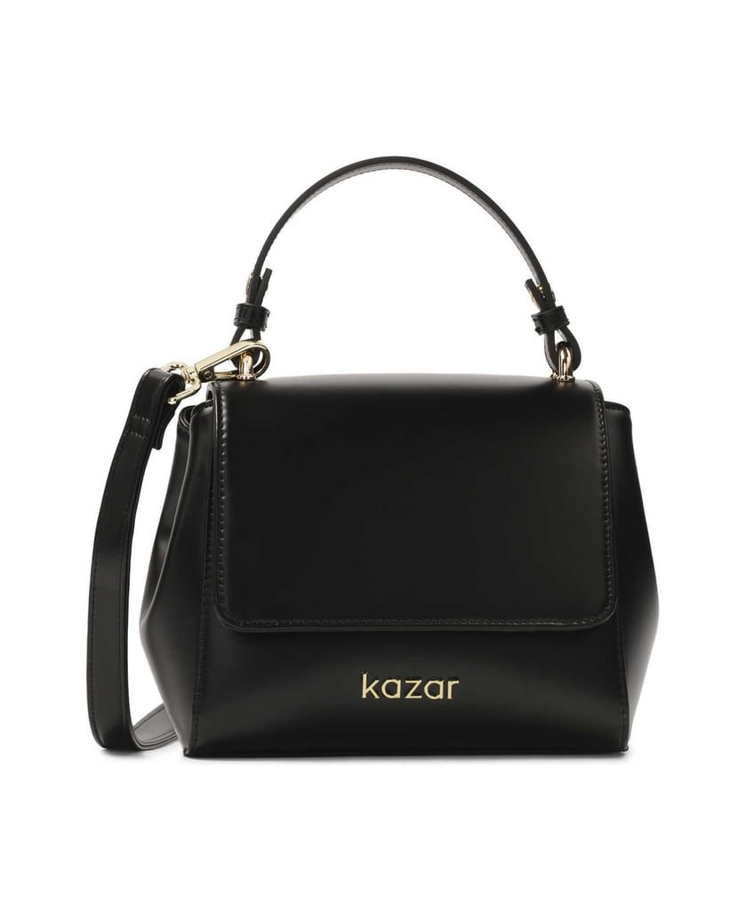 Kazar-Handbag-trunk-with-handle-and-strap-černá