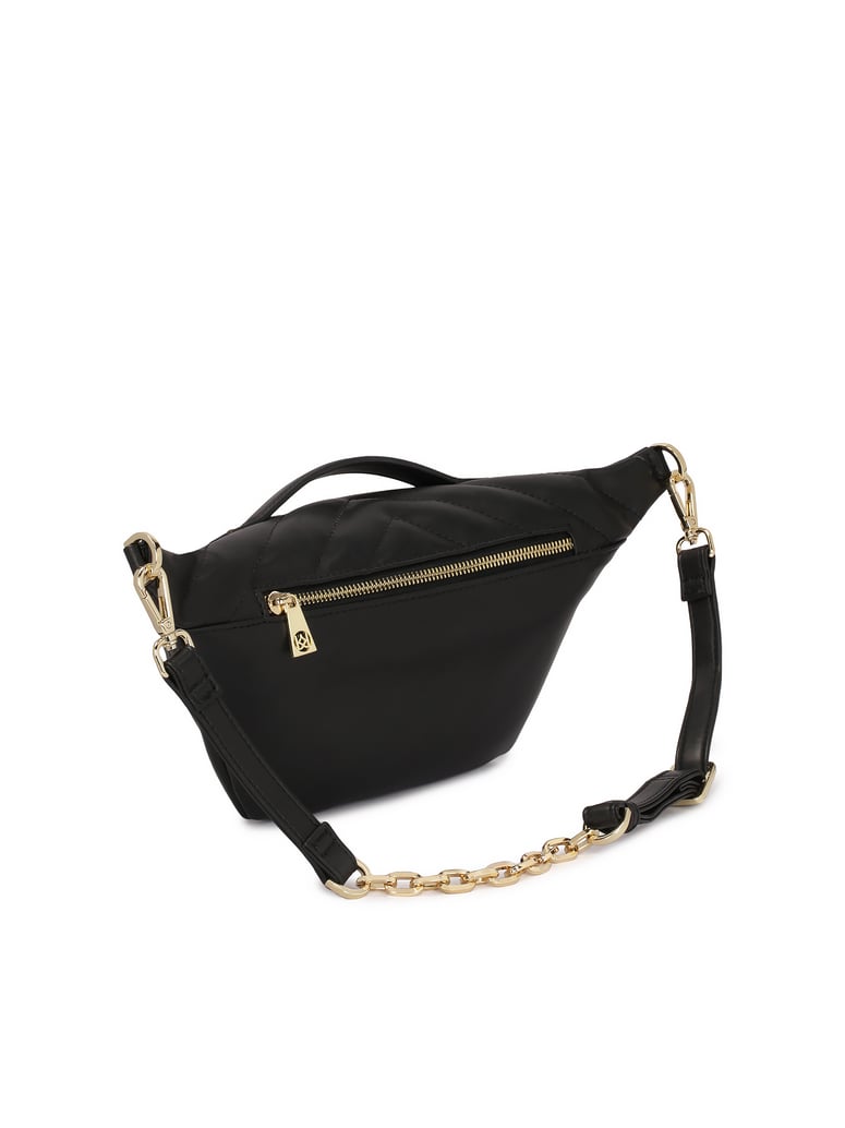 Kazar-Schwarze-Lederniere-mit-Twill-Nähten