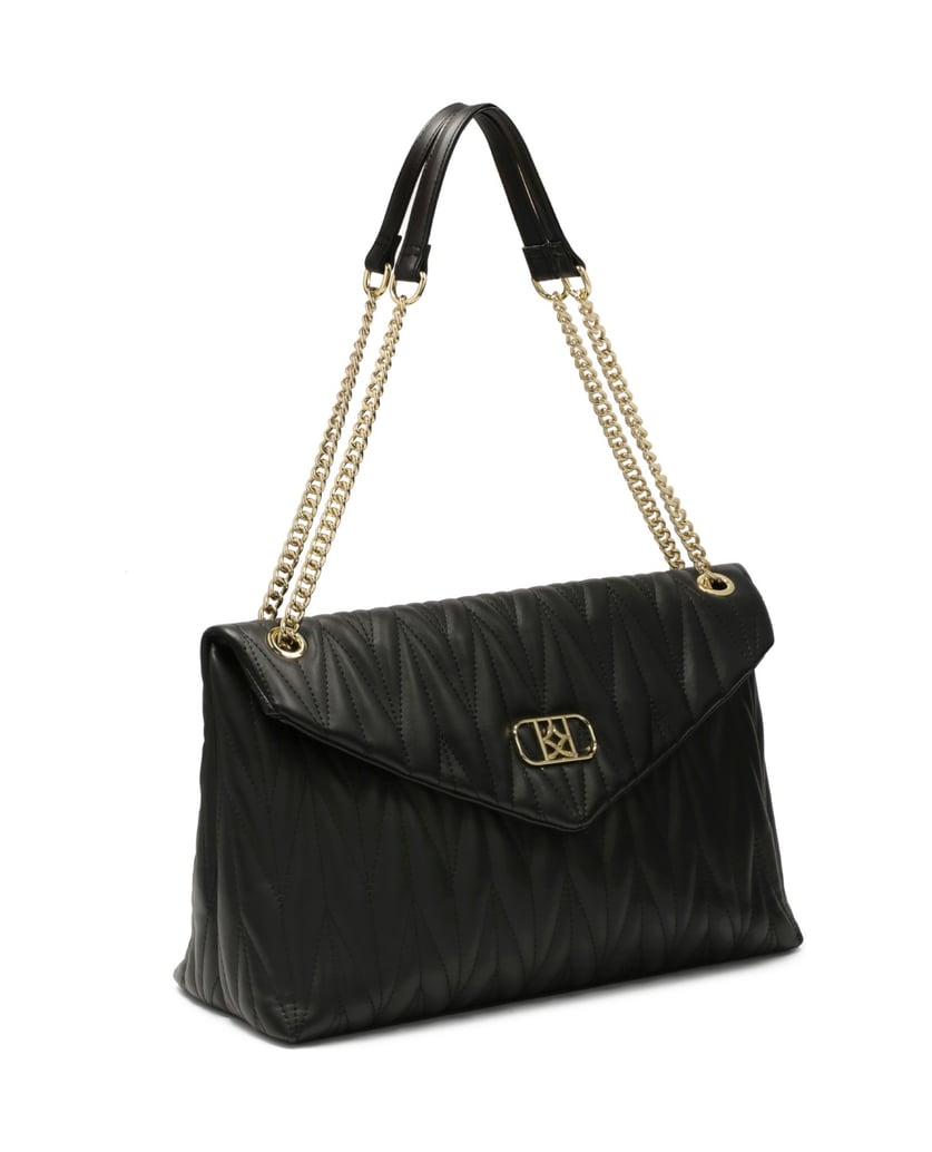 Kazar-Schwarze-Handtasche-mit-einer-ungewöhnli-schwarz