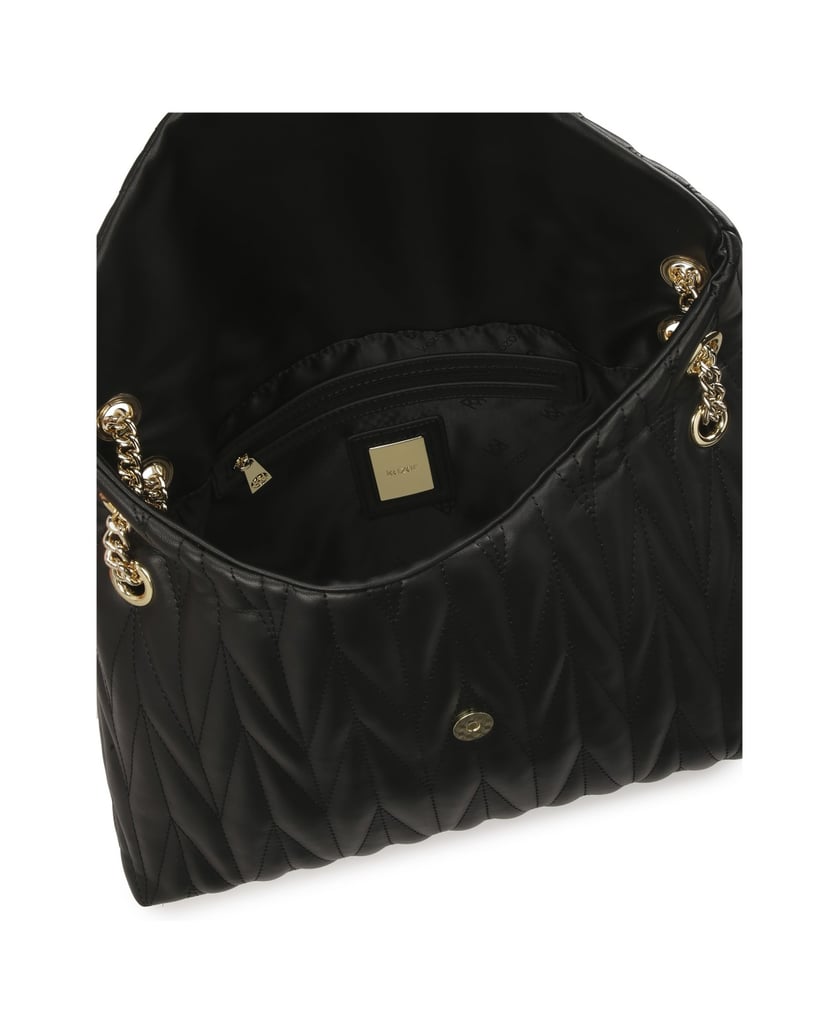 Kazar-Schwarze-Handtasche-mit-einer-ungewöhnli-schwarz