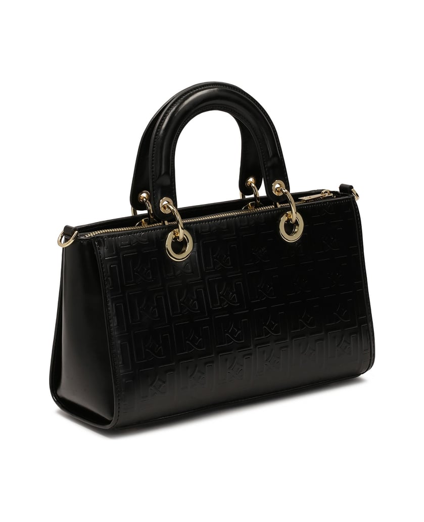 Kazar-Länglicher-fester-Beutel-mit-geprägtem-D