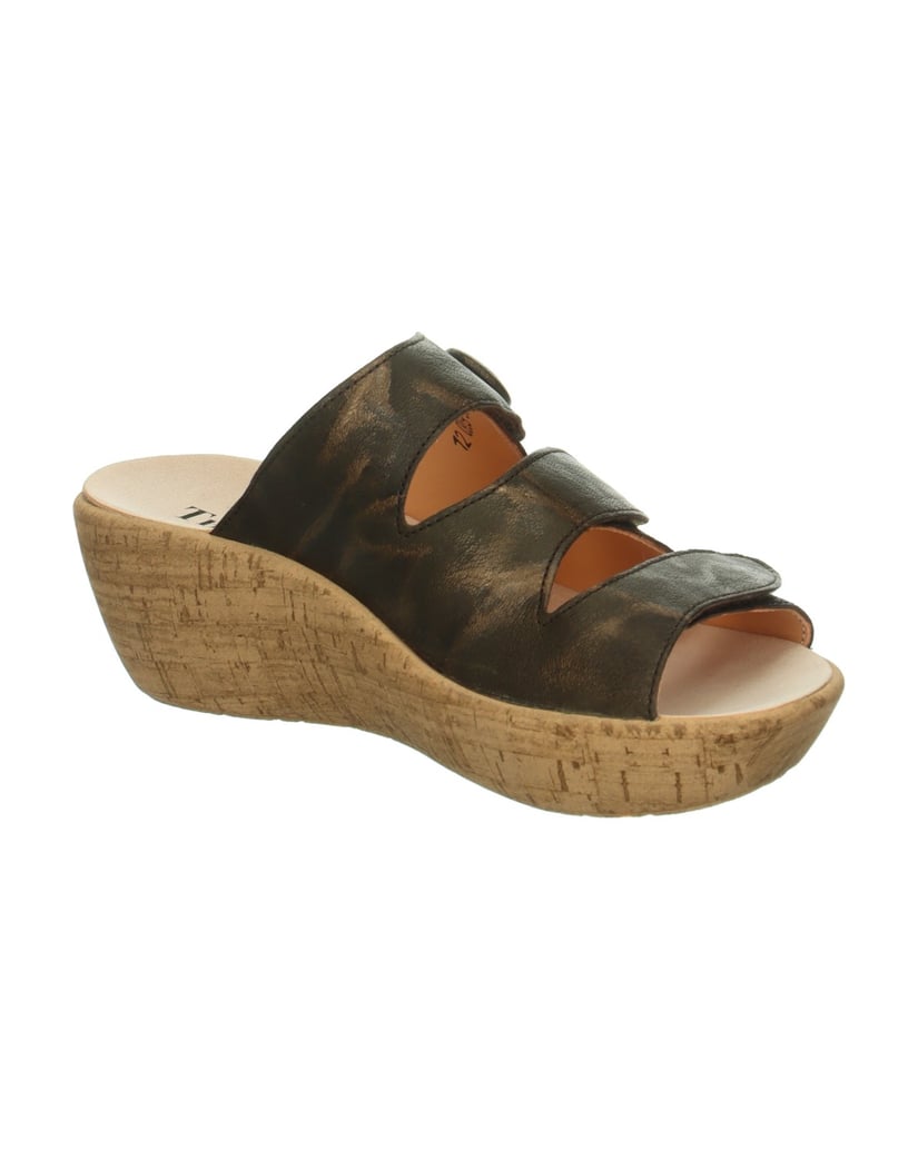 Think-Tieffußbett-Pantolette-KATE-dunkelbraun