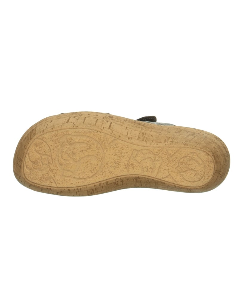 Think-Tieffußbett-Pantolette-KATE-dunkelbraun